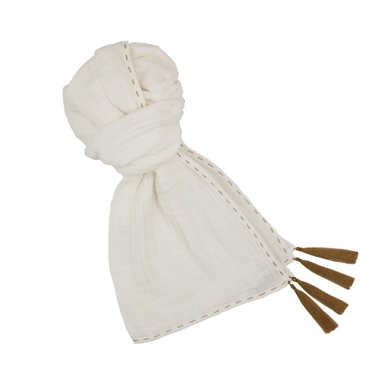 Numero 74 White Woman Scarf