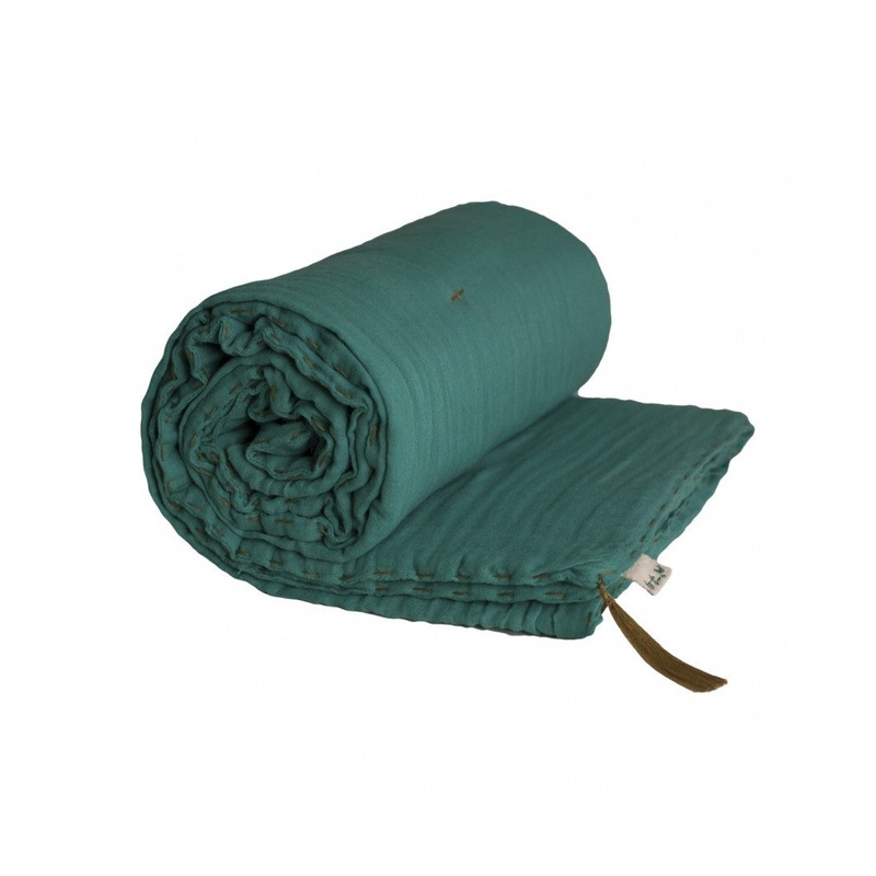 Numero 74 Winter Blanket - Aqua Blue