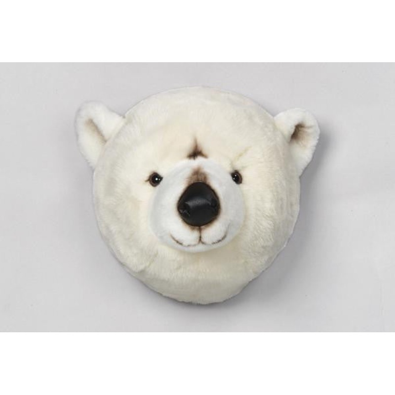 BiBiB & Co Plush Trophy - White Bear