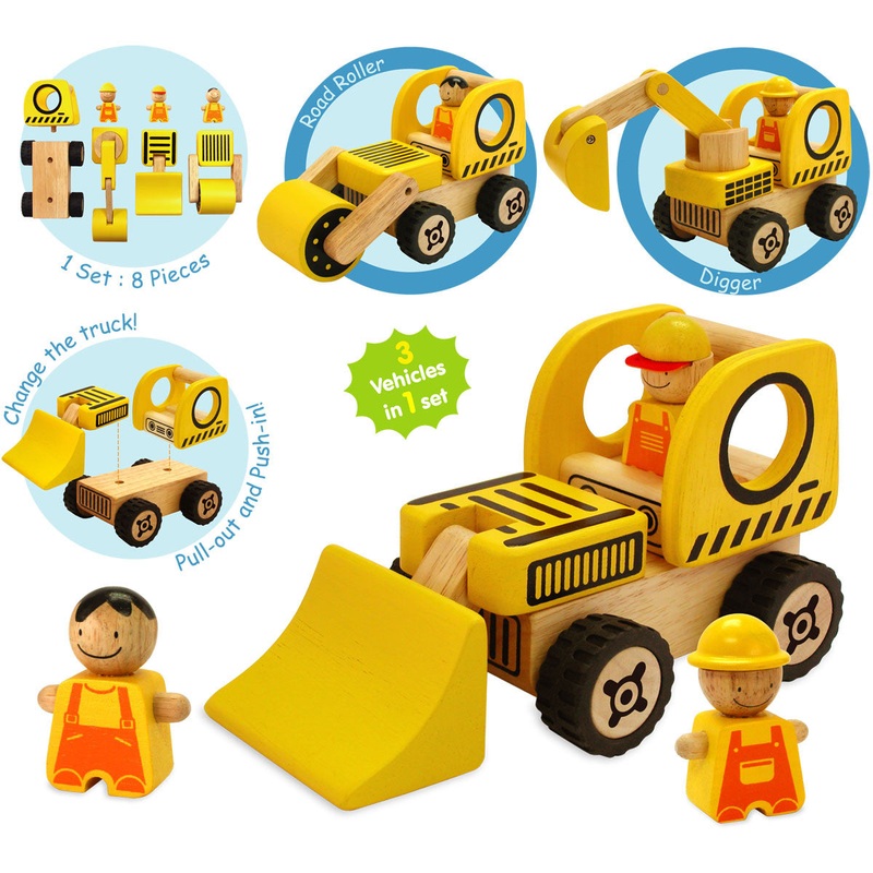 I Am Toy Road Vehicles Play Set