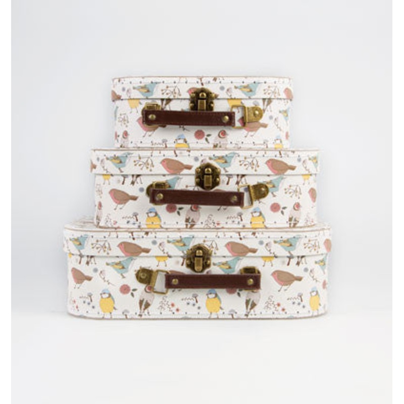 RJB Stone British Birds Suitcase