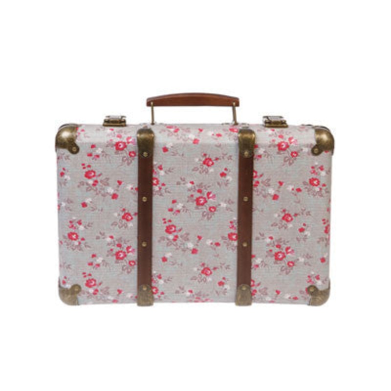 RJB Stone Vintage Floral Suitcase - Florence