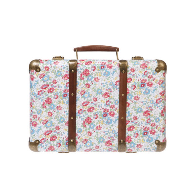 RJB Stone Vintage Floral Suitcase - Spring
