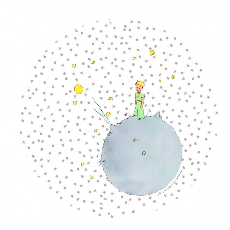 The Little Prince 20cm Plate - Grey