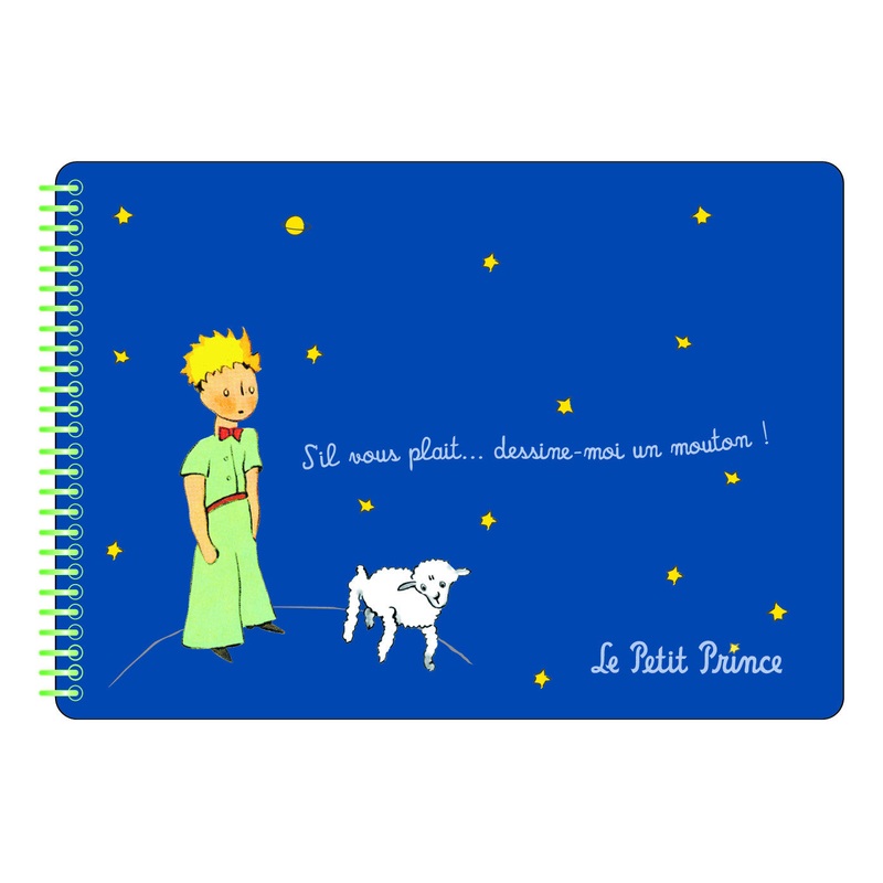 The Little Prince sketchbook - Dark Blue