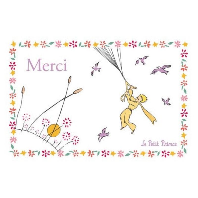 The Little Prince Thank You Postcard