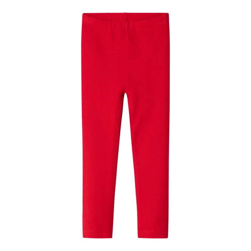 NMFDAGNES Leggings - Chinese Red
