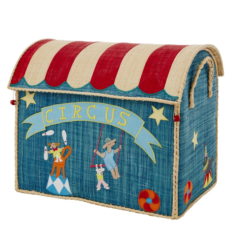 Rice DK Circus Large Toy Basket