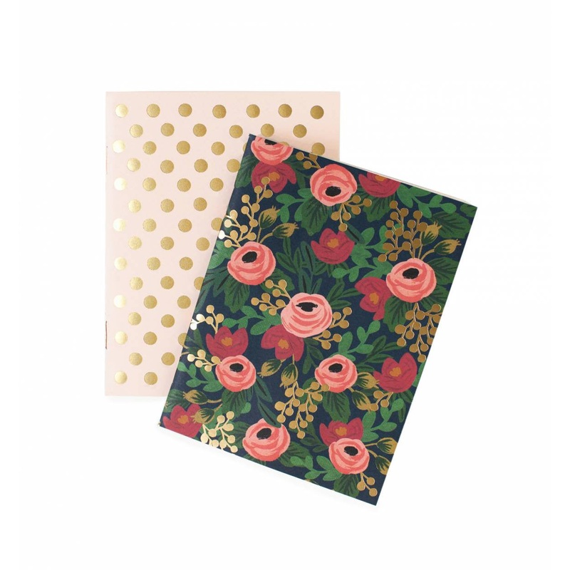 Rifle Paper Co 2 Rosa Pocket Notebook Set