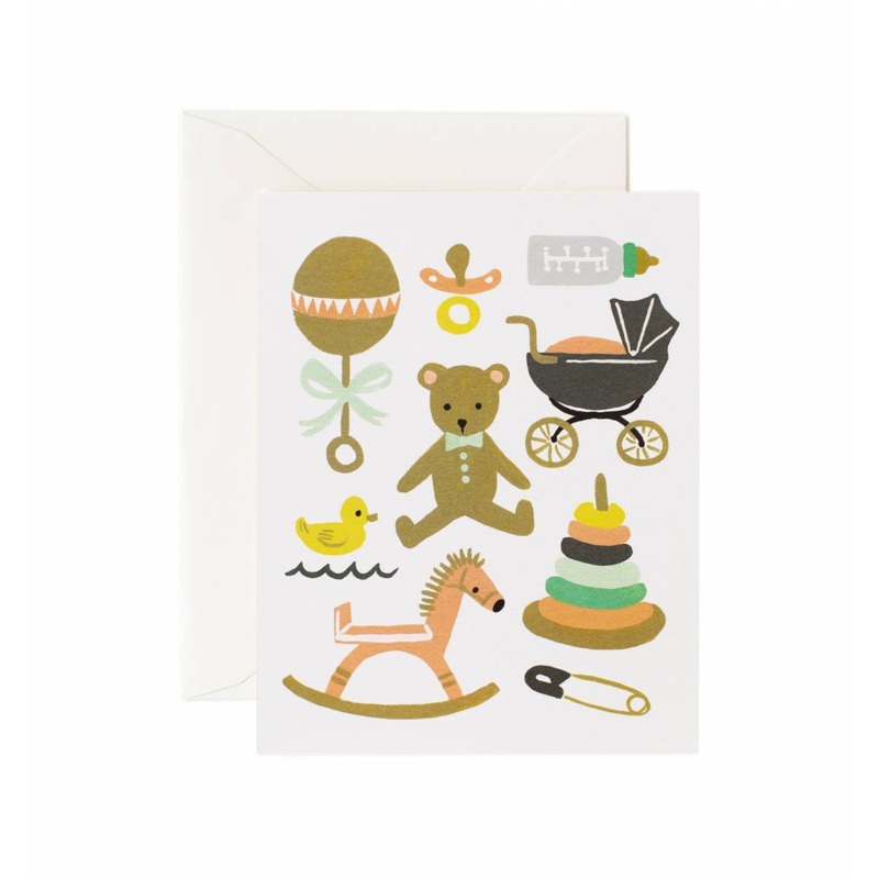Rifle Paper Co Classic Baby Card