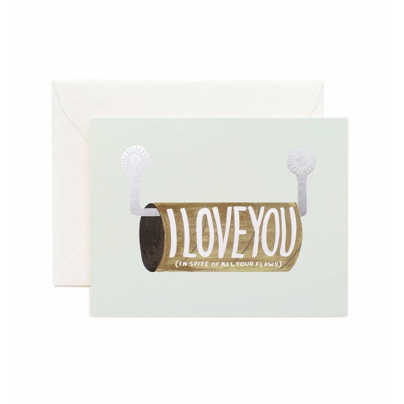 Rifle Paper Co In Spite Of Your Flaws Card