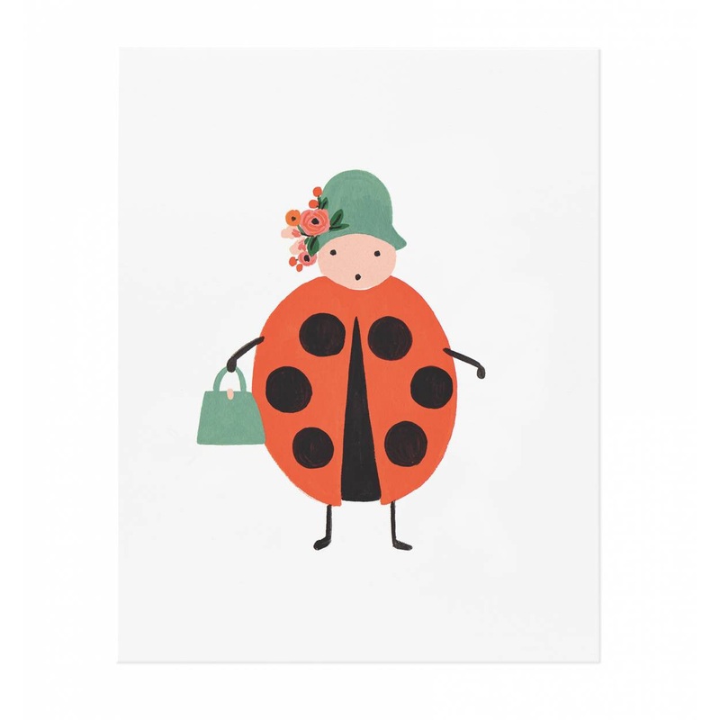 Rifle Paper Co Ladybug Art Print