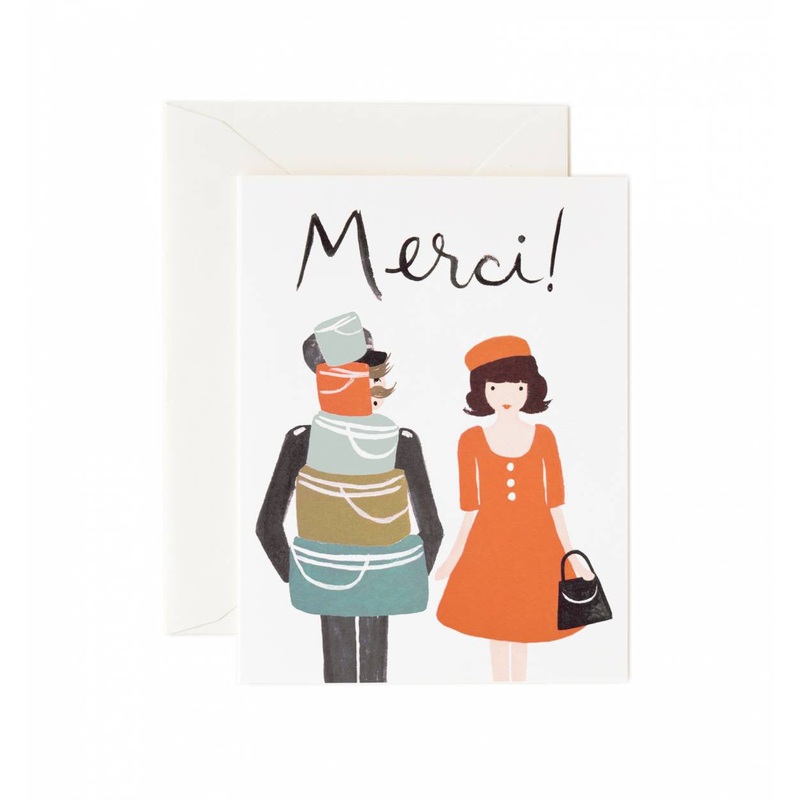 Rifle Paper Co Merci Card