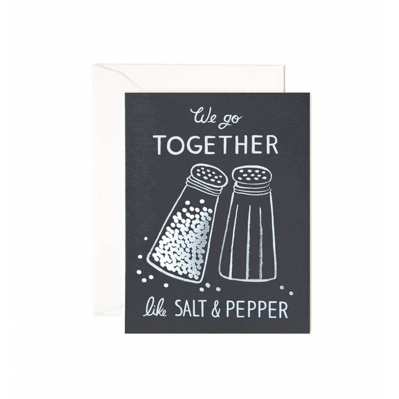 Rifle Paper Co Salt & Pepper Card