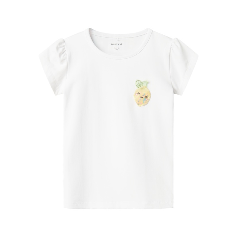 NMFFEDORAR Top - Bright White|92|98|104|110|116