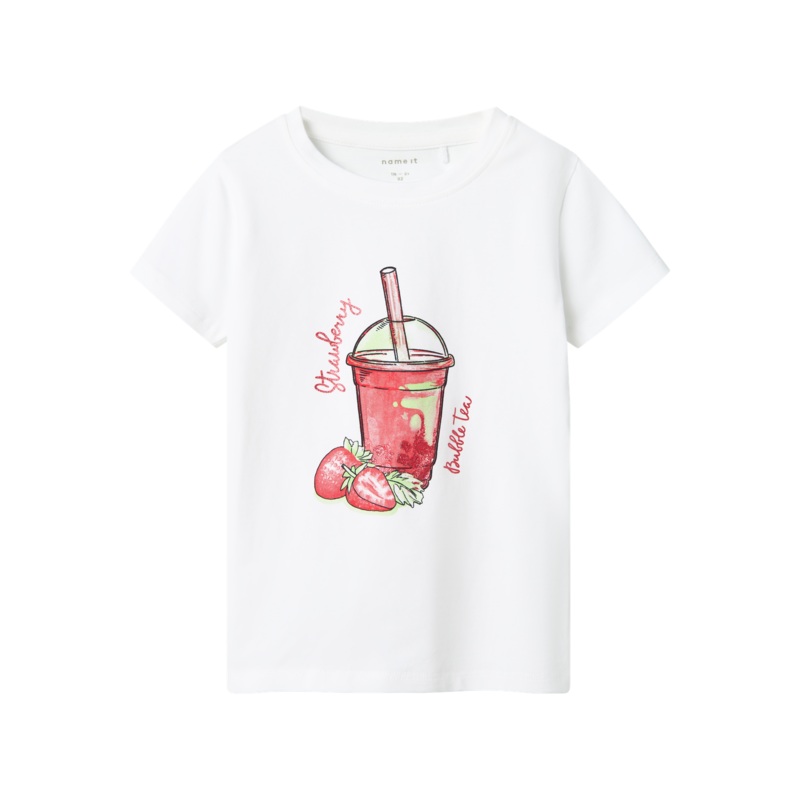 NMFFOJI Top - Bright White|92|98|104|110|116