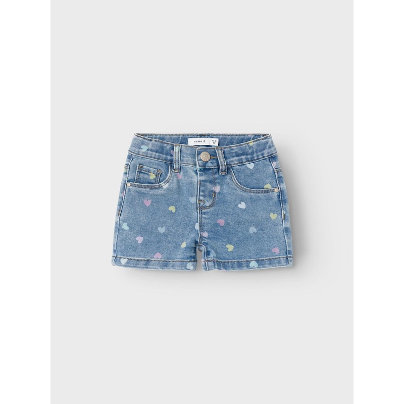 NMFSALLI Shorts - Medium Blue Denim