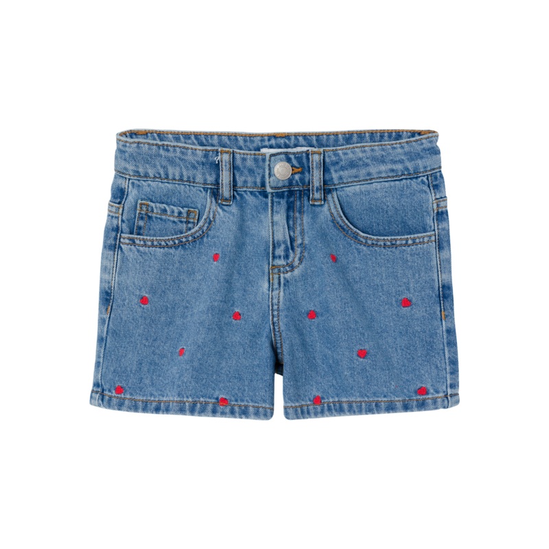 NKFBELLA Shorts - Medium Blue Denim