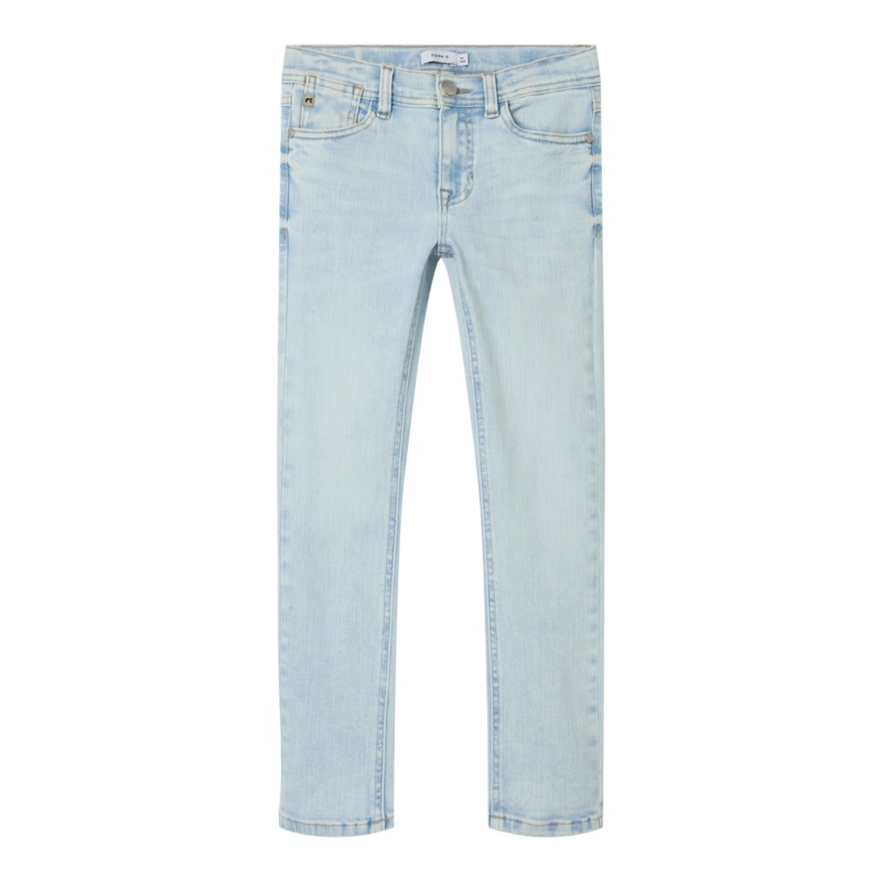 NKMPETE Jeans - Light Blue Bleached Denim
