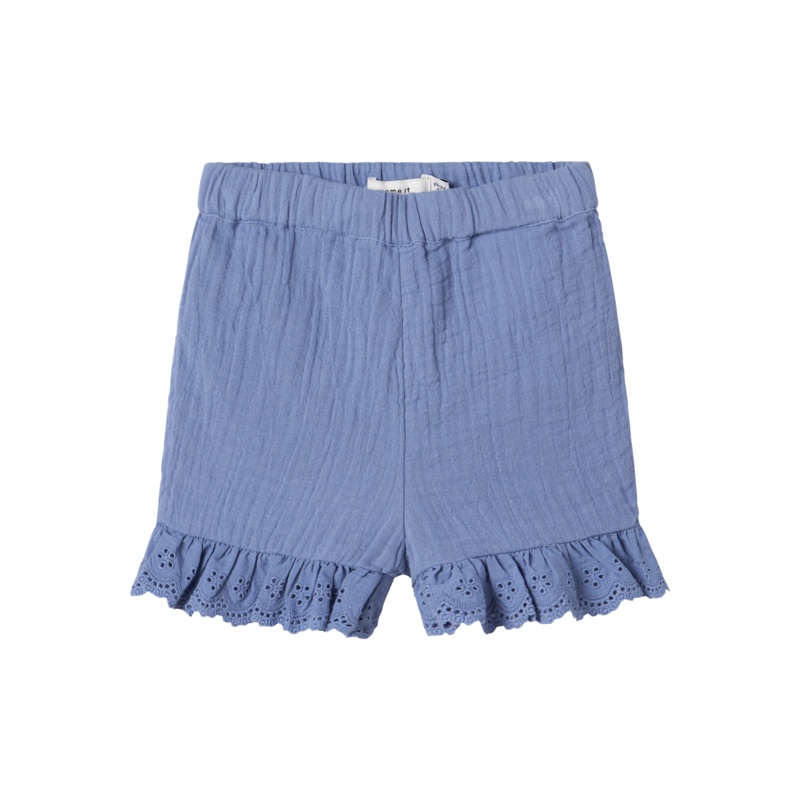 NMFHAKKI Shorts - Bleached Denim