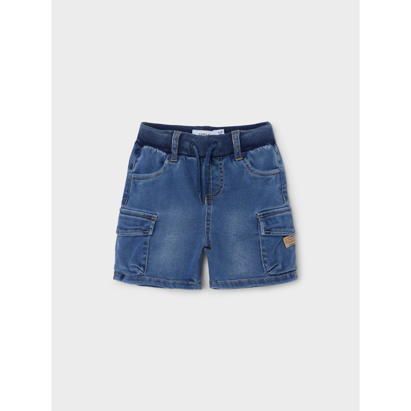 NMMBEN Shorts - Medium Blue Denim