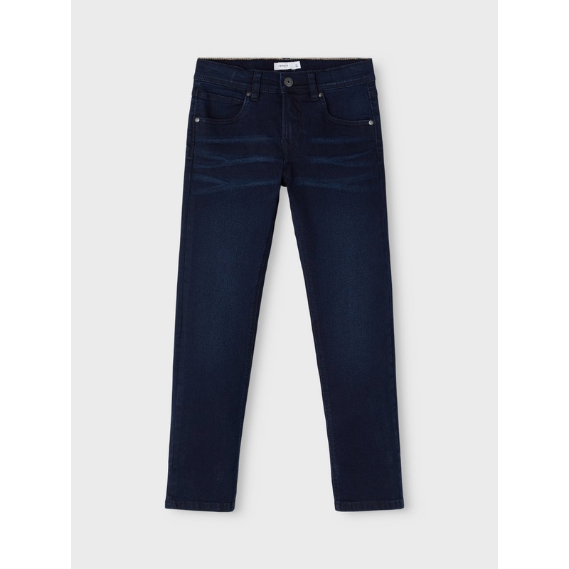 NKMSILAS Jeans - Dark Blue Denim