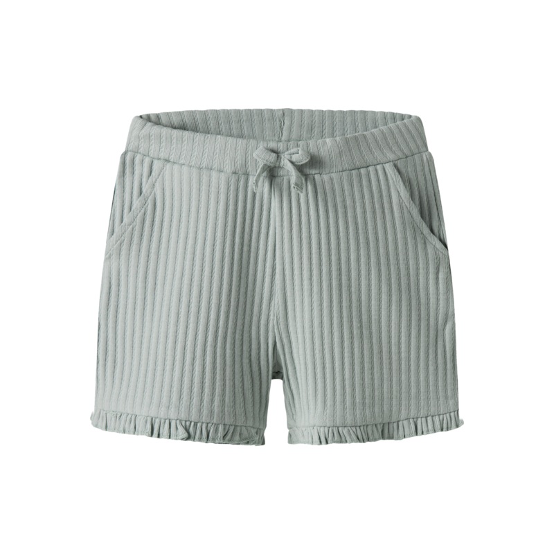 NMFJESSIA Shorts - Aqua Gray|92|98|104|110|116