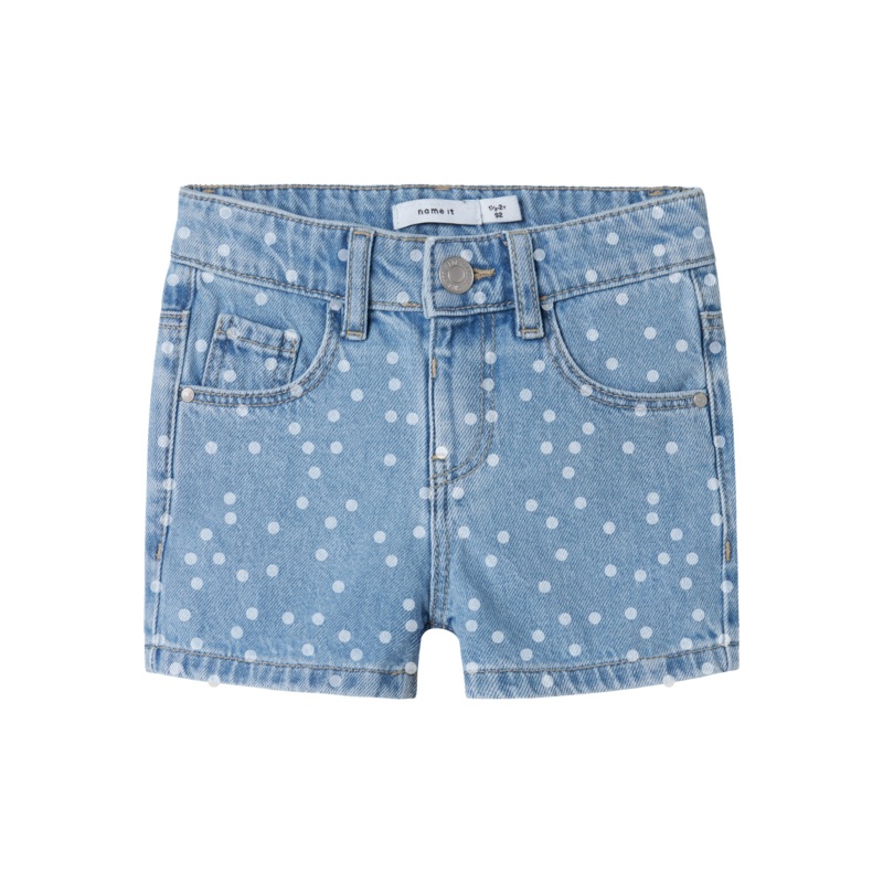 NMFROSE Shorts - Light Blue Denim