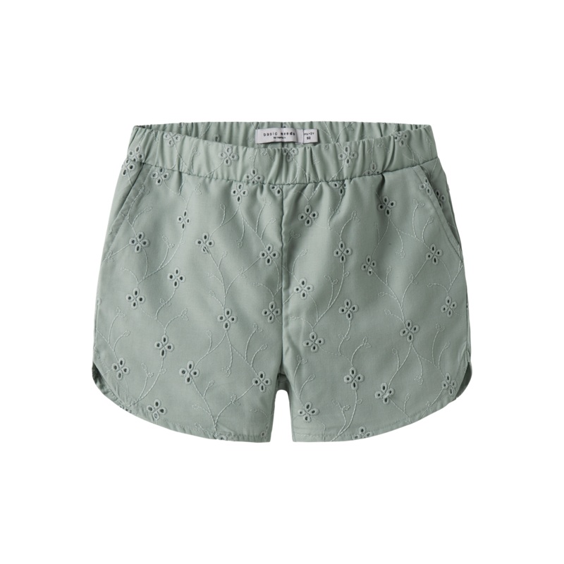 NMFVIOLETA Shorts - Aqua Gray|92|98|104|110|116