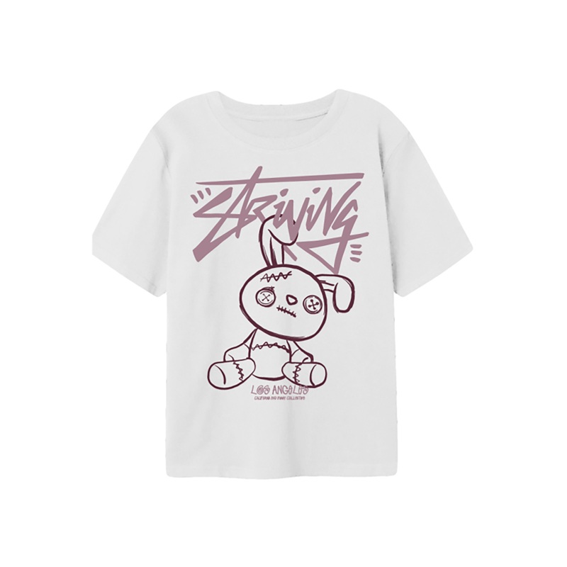 NLNRAB Top - Bright White|122/128|134/140|146/152|158/164