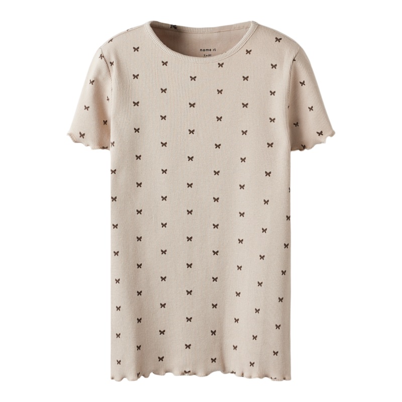 NKFKARLIA Top - Oxford Tan|116|122/128|134/140|146/152