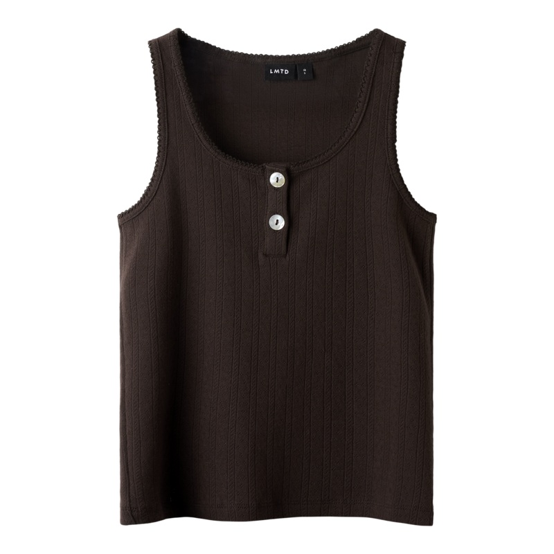 NLFLEEDLE Top - Black Coffee|122/128|134/140|146/152|158/164