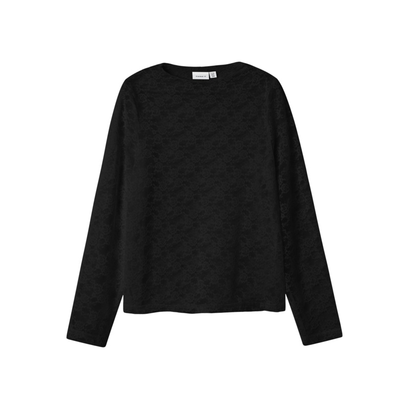 NKFNACE Top - Black|116|122/128|134/140|146/152