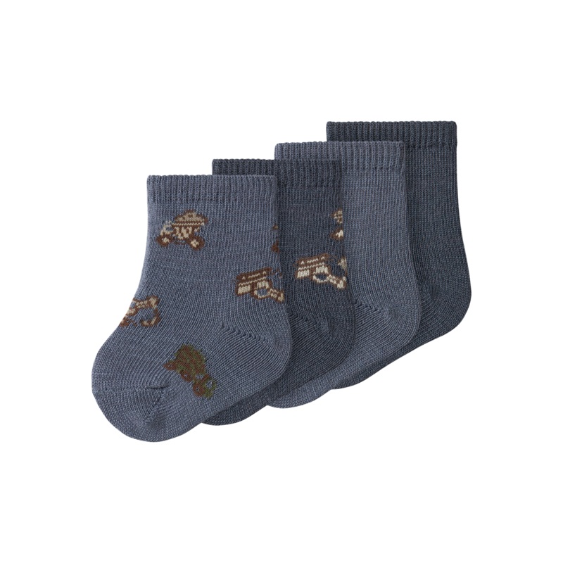 NBMWAK Socks - Folkstone Gray|50/56|62/68|74/80