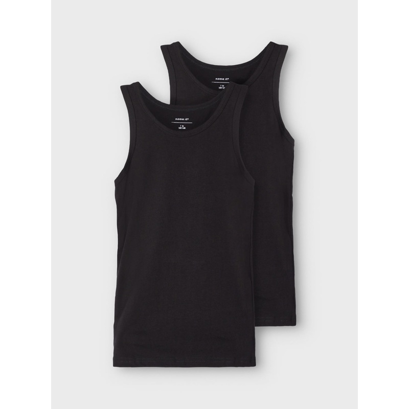 NKMTANK Underwear - Black|86|92|98|104|110/116|110|116|122/128|134/140|146/152|158/164