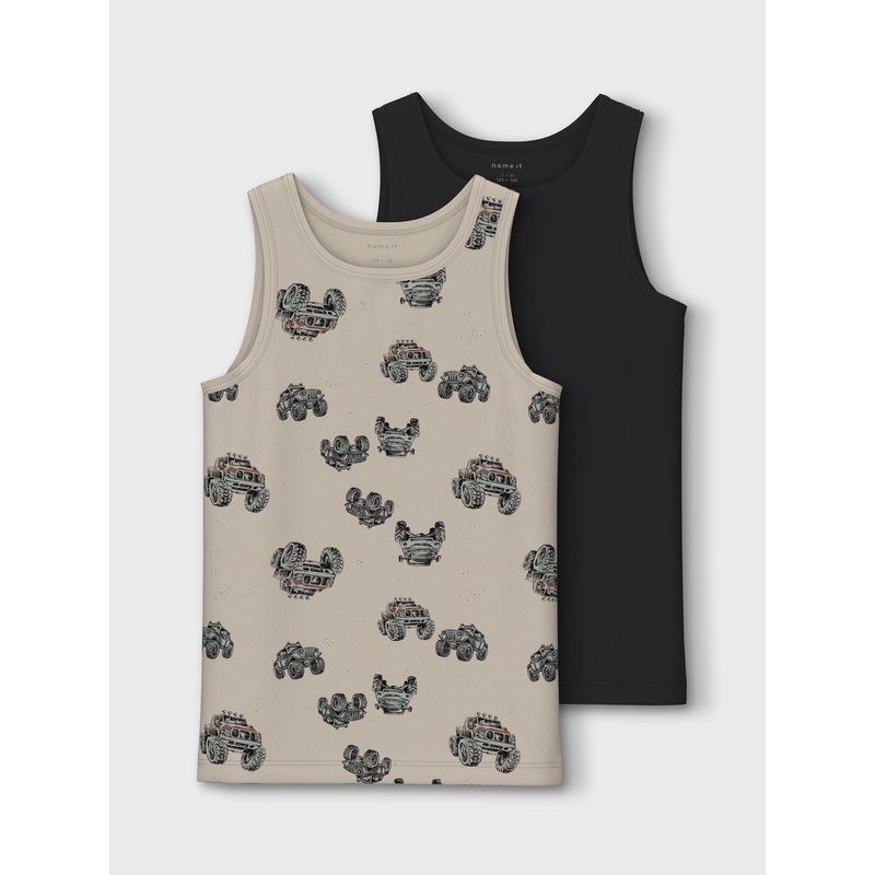 NKMTANK Underwear - Peyote|86|92|98|104|110|116|122/128|134/140|146/152