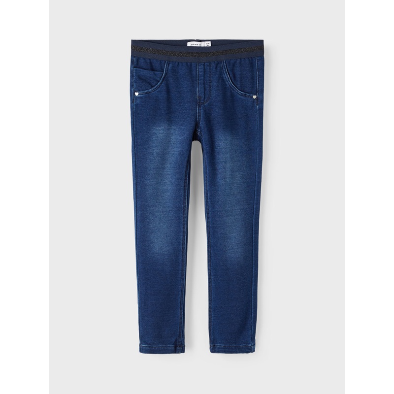 NMFSALLI Jeans - Dark Blue Denim