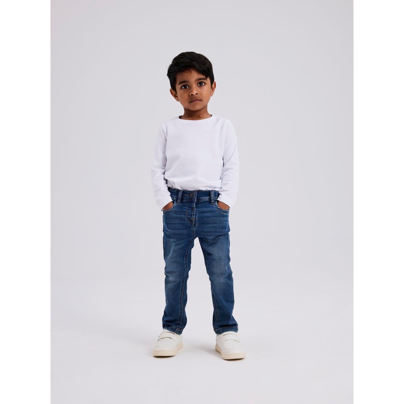 NMMSILAS Jeans - Dark Blue Denim