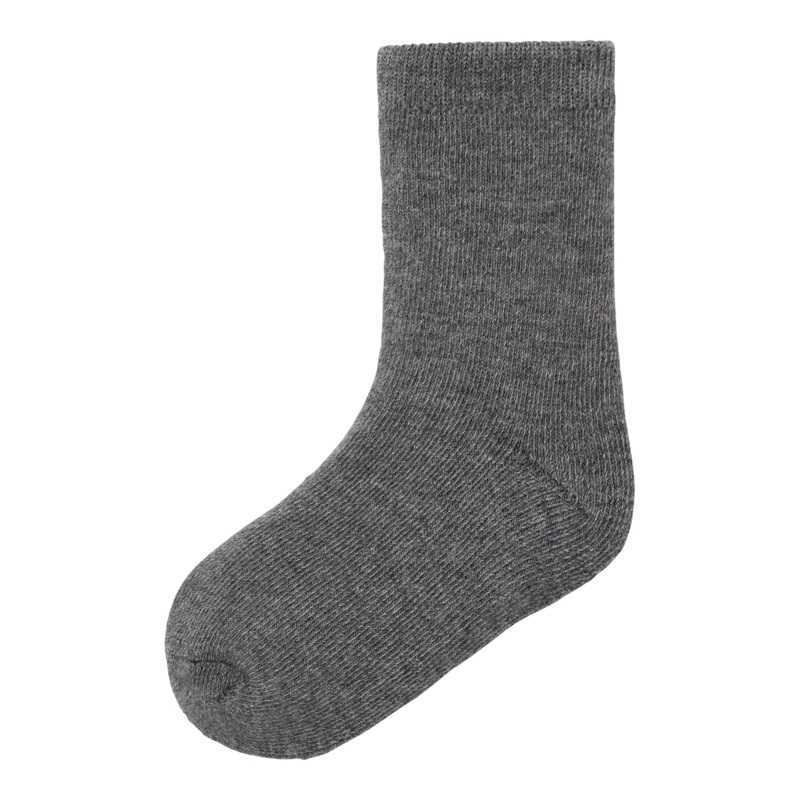 NMMWAKSI Socks - Dark Grey Melange