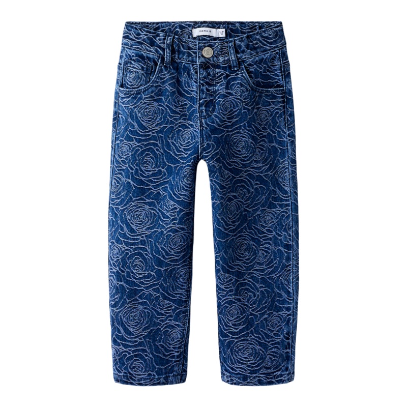 NMFBELLA Jeans - Dark Blue Denim