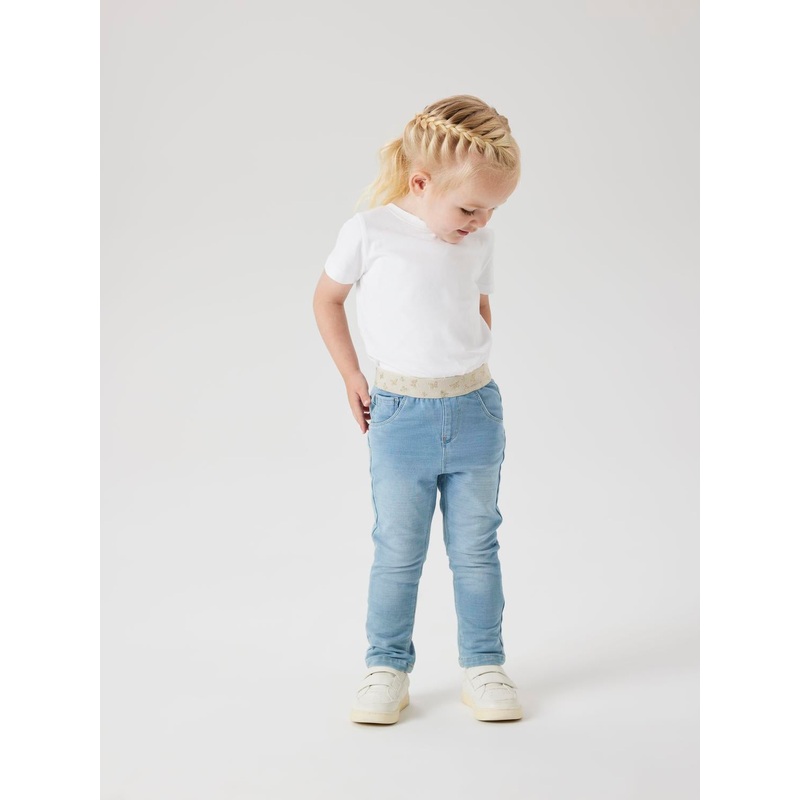NMFSALLI Jeans - Light Blue Denim