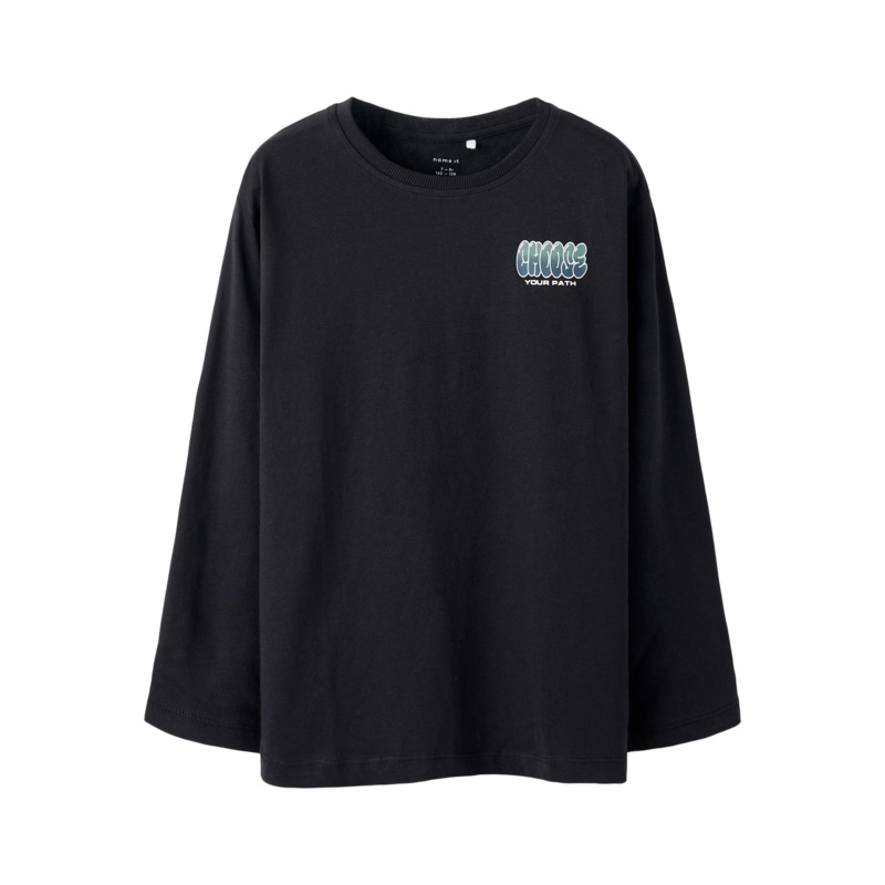 NKMOWEN Top - Black|116|122/128|134/140|146/152
