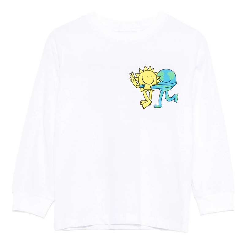 Stella McCartney Kids Earth Gang Print T-shirt