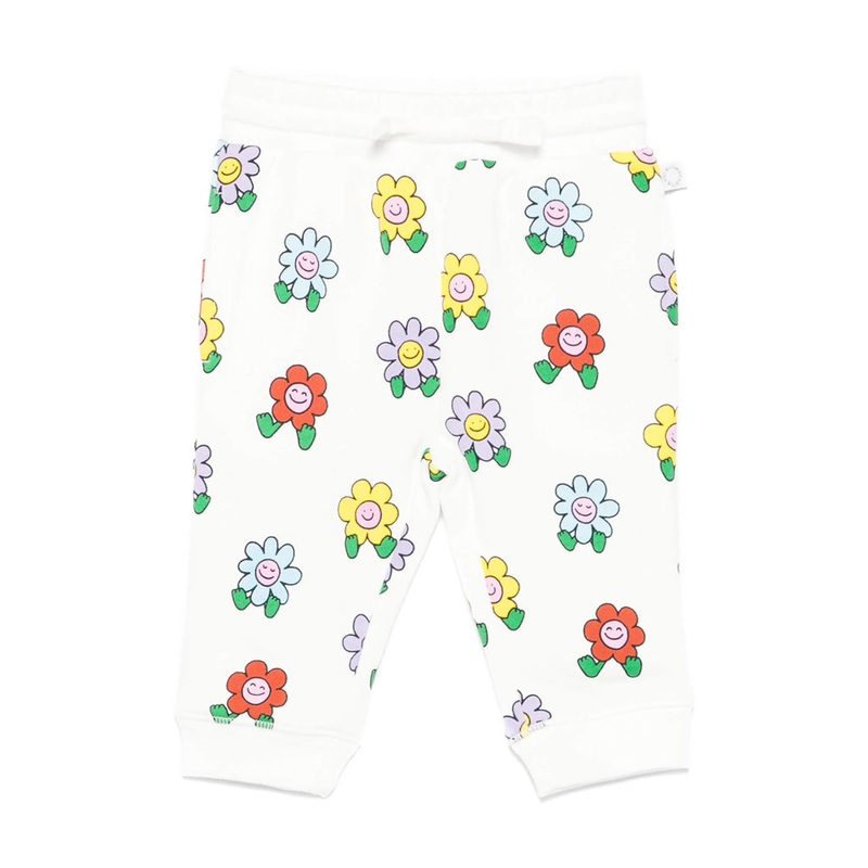 Stella McCartney Kids Flowers All-Over Print Trousers