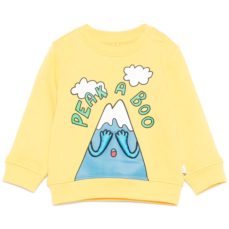 Stella McCartney Kids Peek a Boo Fleece Sweatshirt
