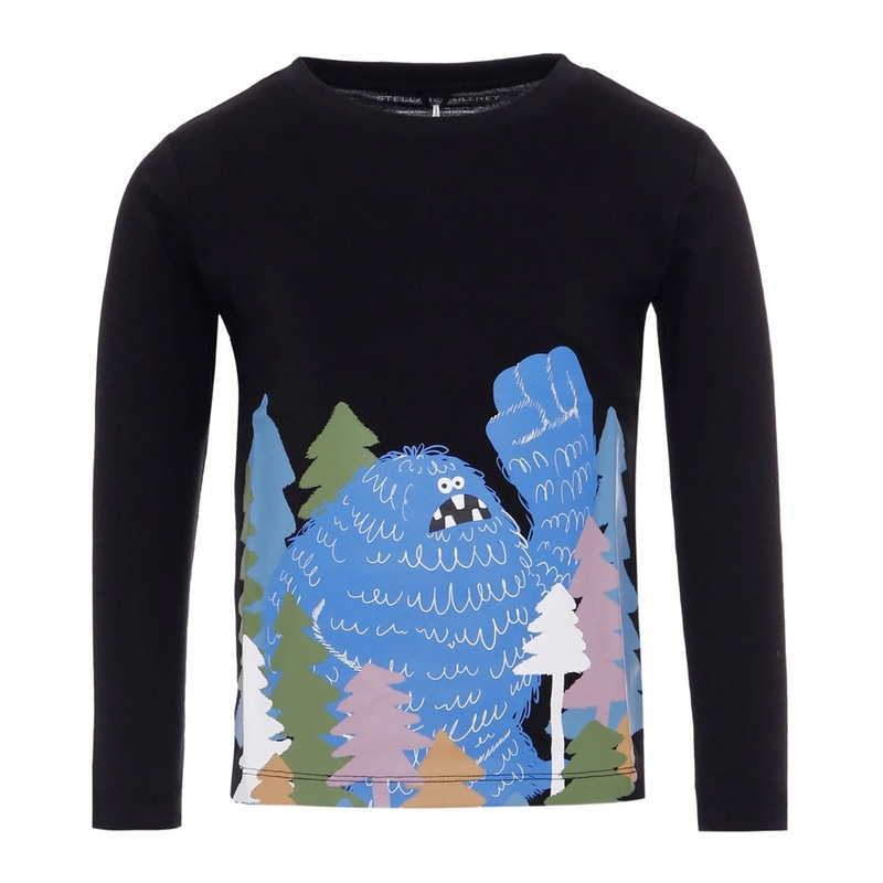 Stella McCartney Kids Yeti Print T-shirt