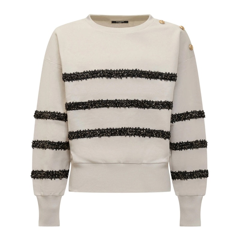 Balmain Kids Sweatshirt|Beige|6 Years|8 Years|10 Years|12 Years|14 Years