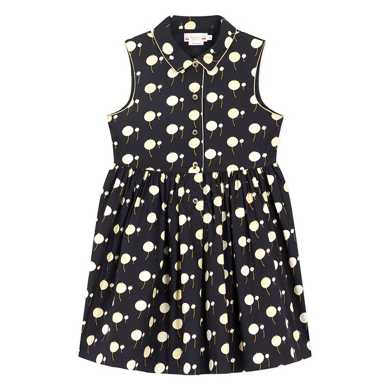 Bonpoint Anne Dress|Black|4 Years|6 Years|8 Years|10 Years|12 Years|14 Years