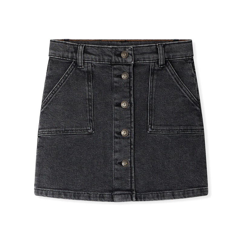 Bonpoint Dexie Skirt|Black|4 Years|6 Years|8 Years|10 Years|12 Years|14 Years
