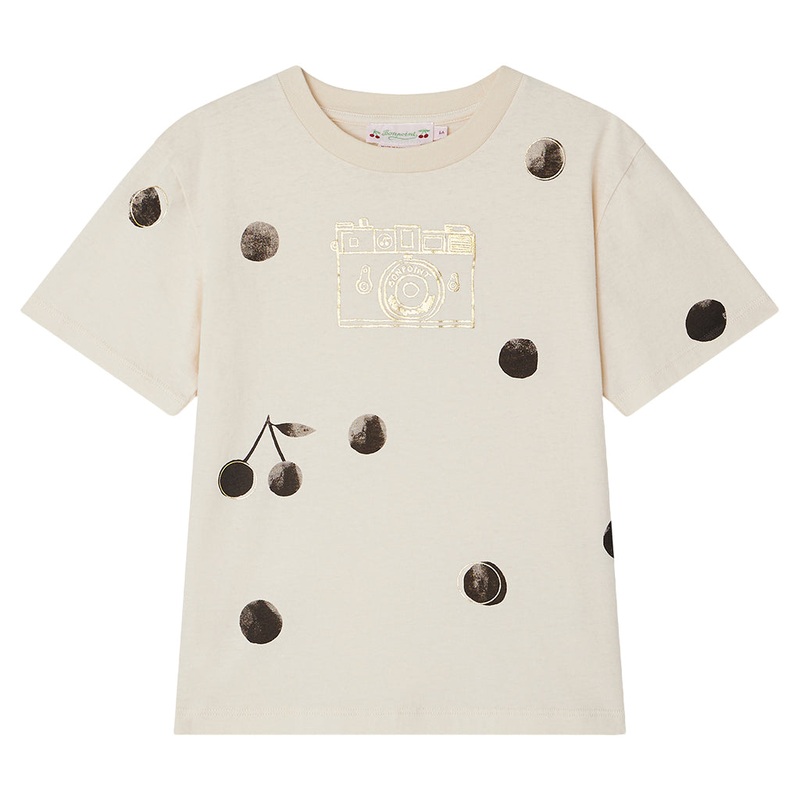 Bonpoint Thida T-shirt|Ivory|4 Years|6 Years|8 Years|10 Years|12 Years|14 Years